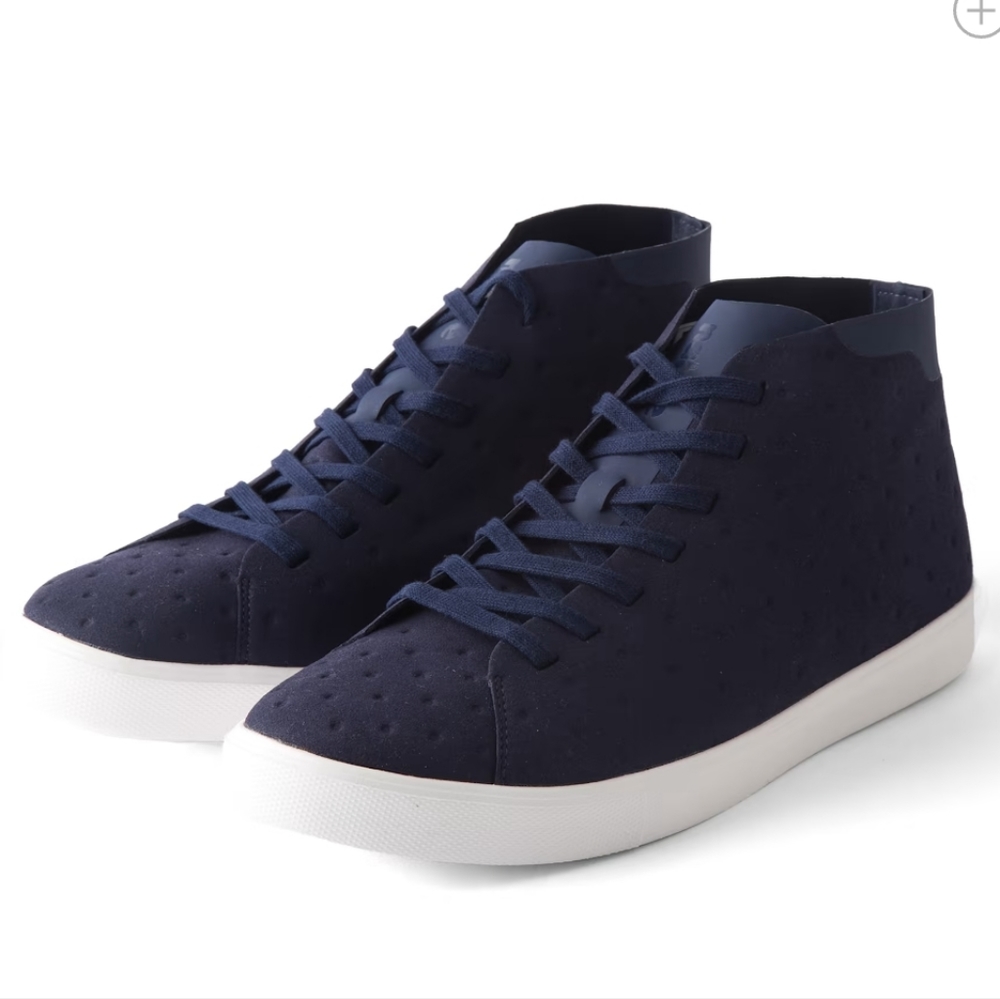 Native New Monaco High Tops in Regatta Navy - 7.5